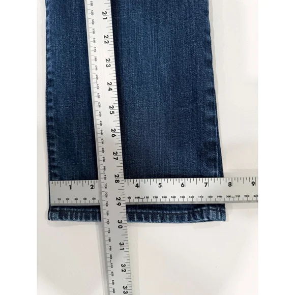Men's Armani Jeans Blue J21 Regular Fit Straight Jeans Waist 34x32 Button Fly